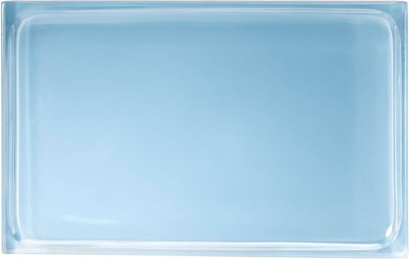 IZOD - Vanity Tray, Durable Countertop Accessories, Sleek Resin Organizer, Dorm Room Essentials, Modern Home Decor (Marina Collection, Blue) - Image 3